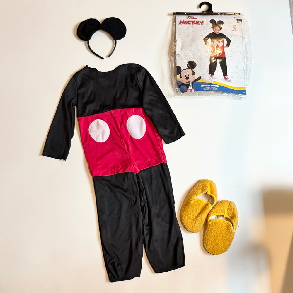 Disney Mickey Mouse Costume Size 3T-4T